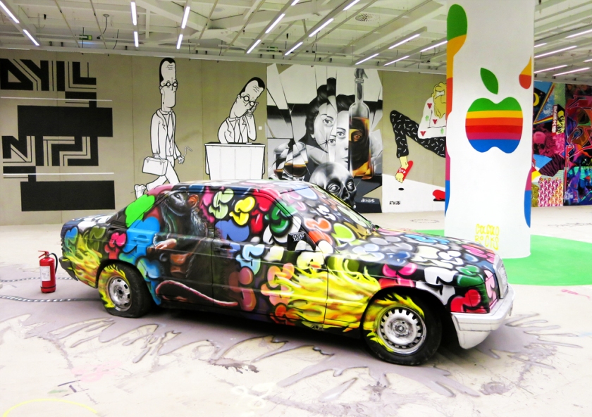 graffiti car
